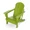 Green, variant on Folding Adirondack Chair; Fire Pit Chair; Patio Outdoor Chairs All-Weather Proof HDPE Resin for BBQ Beach Deck Garden Lawn Backyard
