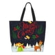 thumbnail image 1 of Balery Merry Christmas Elk Bolsa Tote Estilo Estético con Cremalleras, Bolsa de Hombro, Bolsa de Compras Grande y Plegable, 1 of 8