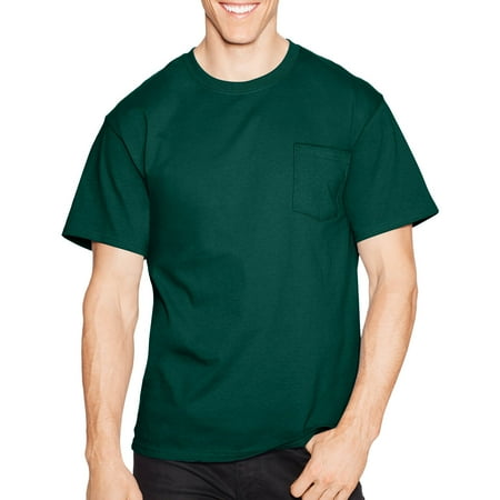 - Big Men's Tagless Short Sleeve Pocket T-shirt