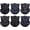 A-black Paisley, variant on Neck Gaiter for Men Women Headwear Bandana Head Wrap Face Scarf Mask Cover Warmer Balaclava-Seamless & Versatile