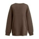 thumbnail image 5 of Sudadera para mujer Sudaderas de cuello redondo Festival Moda Otoño Impreso Blusa de manga larga suelta Casual Pullover Tops Sudadera Odeerbi ODB-5, 5 of 5