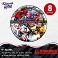 thumbnail image 2 of Transformers Plates 9in 8 Count - Transformers Party Supplies, 2 of 7