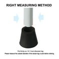thumbnail image 3 of Uxcell Rubber Leg Cap End Tip Furniture Feet Protector 10mm 3/8" Inner Dia 16Pcs, 3 of 7