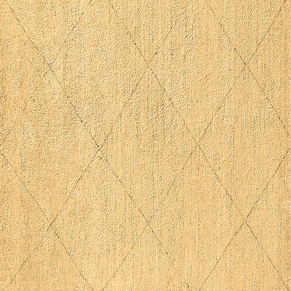 Ahgly Company Indoor Square Solid Brown Modern Area Rugs, 4' Square