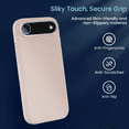 thumbnail image 4 of Entronix Silicone Case Designed for iPhone 17 Air Liquid Silicone Case, Shockproof Slim, Rose Gold, 4 of 5