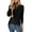 Black, variant on Cogild Women's Casual Knitted Sweaters for Womens with Long Sleeves Textured Design Lightweight Pullover Fall Winter Layering Tops Shirts for Womens