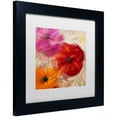 thumbnail image 2 of Trademark Fine Art "Penchant For Poppies I" Canvas Art by Color Bakery White Matte, Black Frame, 2 of 4