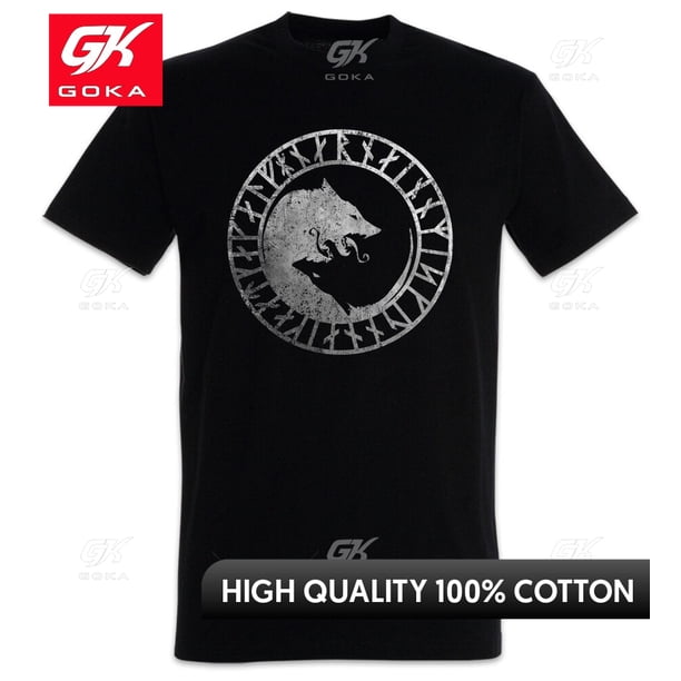 Camisetas gráficas GERI AND FREKI ropa para hombre camisetas nuevas Camiseta estampada de algodón para mujer ropa Y2K camiseta divertida de Anime