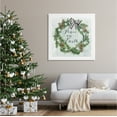 thumbnail image 3 of Stupell Industries Peace Seasonal Wreath Holiday Painting Gallery Wrapped Canvas Print Wall Art, 36 x 36, 3 of 8