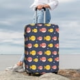 thumbnail image 3 of Lsque Cute Puffer Fish Printed Luggage Cover, Travel Luggage Protector,Scratch and Dirt Resistant, Fits 18-32 Inch Luggage - Medium, 3 of 9