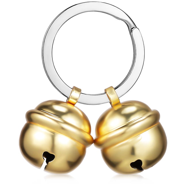 Raindrops 1Set Golden Copper Bell for Dog Collar Stylish Durable Pet Accessory for Small Pets