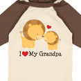 thumbnail image 4 of Inktastic I Love My Grandpa Boys or Girls Long Sleeve Baby Bodysuit, 4 of 5