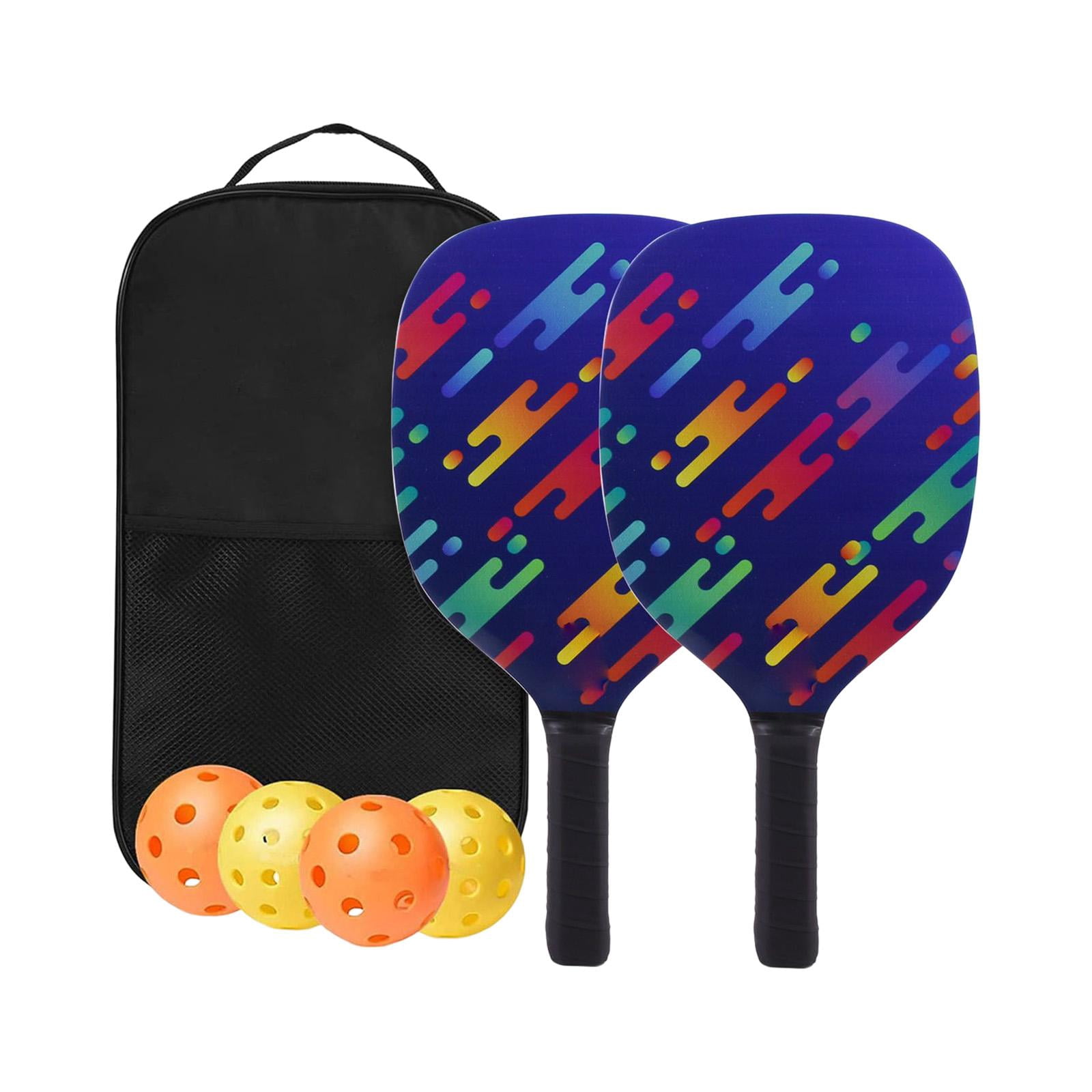 harayaa Portable Pickleball Paddle Set Gift Lightweight Pickleball Paddle for Indoor And 2 Paddles