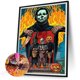 thumbnail image 5 of Pintura de diamante 5D DIY taladro redondo completo espeluznante kit de Halloween decoración del hogar 30x40cm, 5 of 9