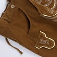 thumbnail image 4 of Guardurnaity Pantalón clásico con peto tradicional bávaro para el Oktoberfest de Múnich para hombre. Ajuste ajustable y resistente. conjuntos de ropa Fiesta de la cerveza METRO, 4 of 6