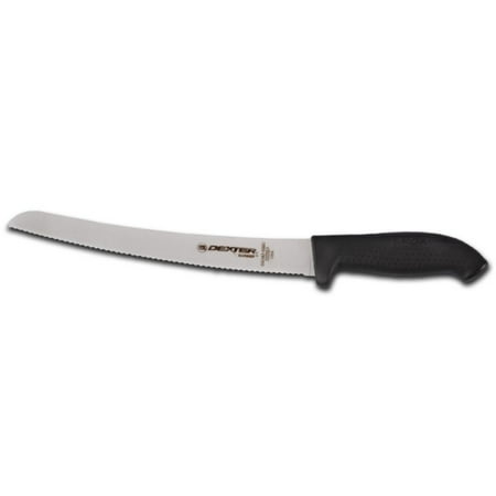 

Dexter Russell SG147-10SCB-PCP SofGrip Blk 10 In Scalloped Bread Knife