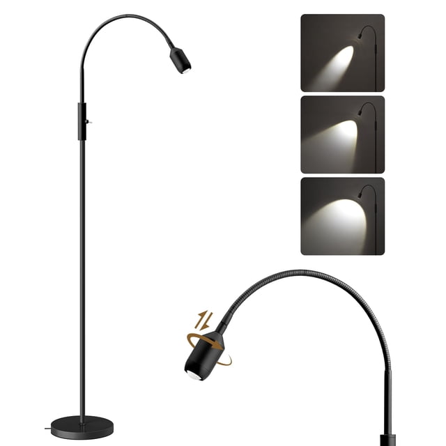 Lámpara de Piso GOEBLESON Lectura 74.2 cm de Alto LED 6W 5000K B16LD05