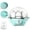 GREEN, variant on 3-in-1 Electric Egg Cooker for Hard Boiled Eggs, Poacher Eggs, Omelet Maker & Vegetable Steamer, Holds 7