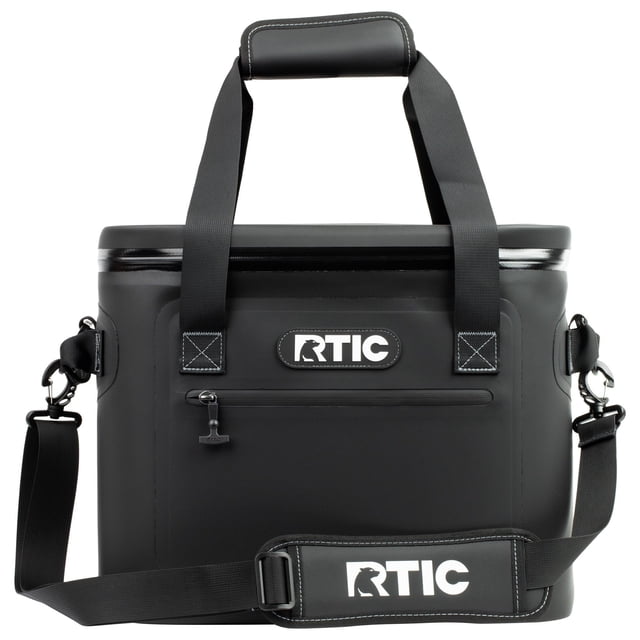 Cooler RTIC Ultra-Tough Soft 30 latas a prueba de fugas, negro