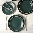 thumbnail image 3 of Stone Lain Lauren Dinnerware Set Stoneware, 32-Piece, Service for 8, Green, 3 of 6