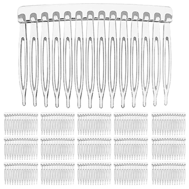 WEUVEB 20Ud Peine Para Transparente Accesorio Ideal Para Bodas Y Celebraciones