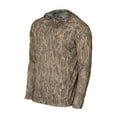 thumbnail image 3 of Thacha L-1 Lightweight 1/4 Zip Hooded Pullover - Mossy Oak Bottomland, 3 of 6