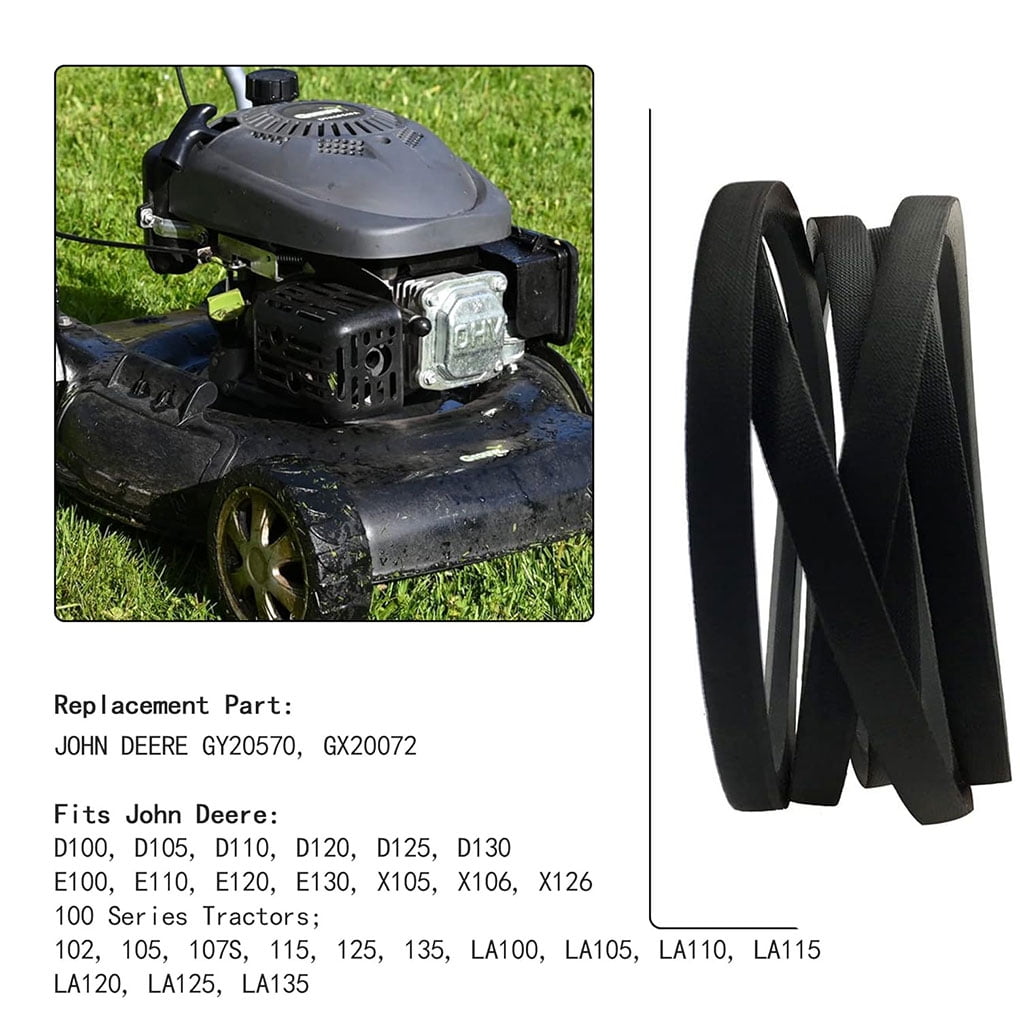 John deere e120 deck belt hotsell