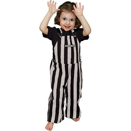 Game Bibs Toddler Overalls - Black