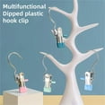thumbnail image 6 of Giyblacko Hooks for Hanging Laundry Hook Strap Clip Boot Rack Heavy Duty Clothing Pin Portable Metal Drying Clip For Bras Socks Towels Underwear, 6 of 6