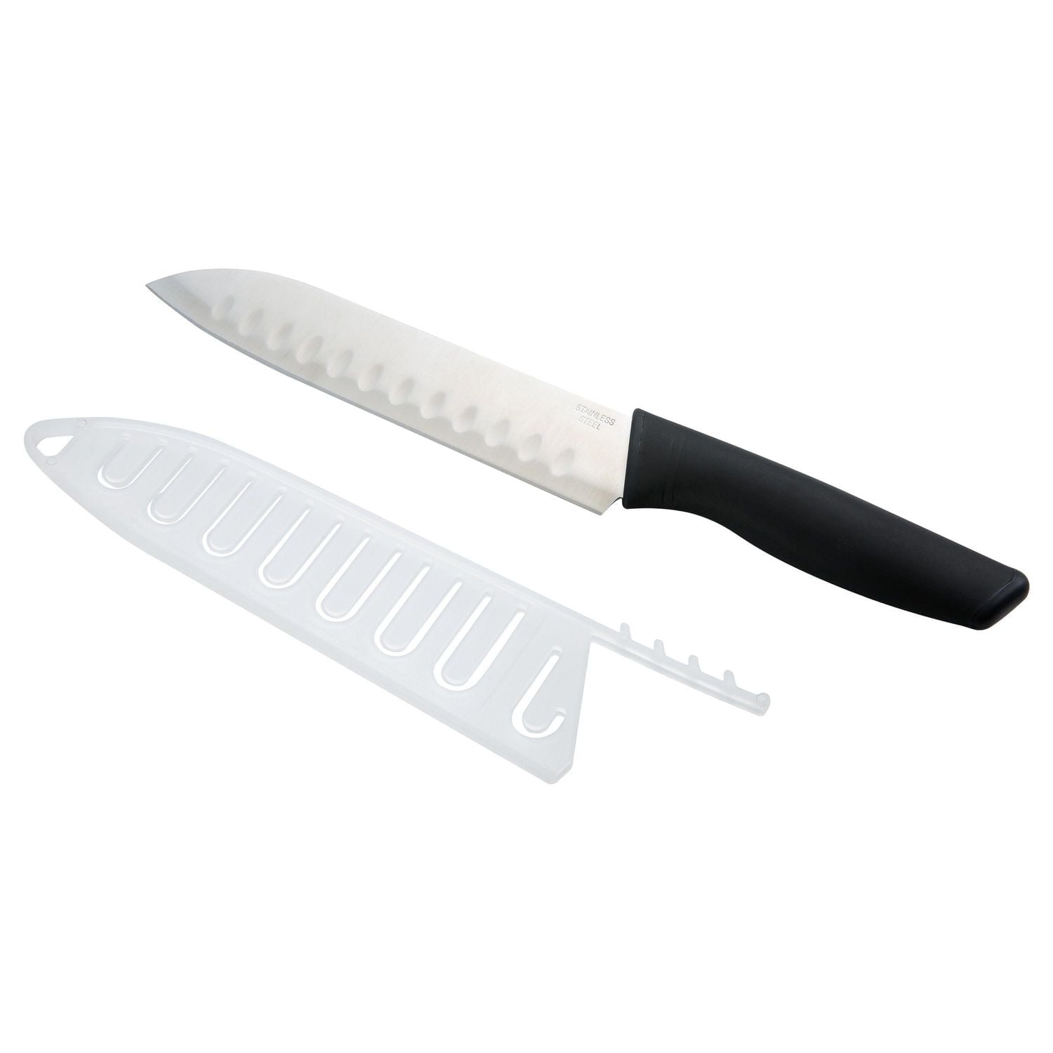 Mainstays 7" Stainless Steel Santoku Kitchen Knife
