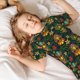 thumbnail image 5 of Fotbe Mask Tropical Flower Pijama Estampada de 2 Piezas para Niños – Ropa de Dormir de Manga Corta Cómoda para Niños y Niñas, Camiseta y Shorts de Algodón-Small, 5 of 6