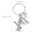 thumbnail image 3 of 4pcs Graduation Themed Keychain 2023 Graduation Key Ring Gift Bag Hanging Ornament, 3 of 9