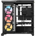 thumbnail image 2 of CORSAIR FRAME 4500X LX-R RGB LINK Panoramic Glass Mid-Tower PC Case – Panoramic Glass Exterior – InfiniRail Fan Mounting System – Fits Dual 360mm Radiators – ASUS BTF, MSI Project Zero,, 2 of 11
