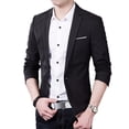 thumbnail image 2 of Fymall Men's Suit Jacket Blazer Cardigan Wedding Suits Jackets, 2 of 7