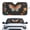 Butterfly Floral Print, variant on XYZCANDO Car Windshield Sun Shade with Realistic Interior Print, Foldable Sunshade for Suvs to Block Heat and Keep Vehicle Interior Cool