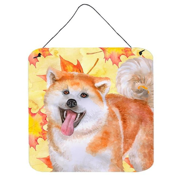 Akita Mur de Chute Ou Porte Suspendu Impressions&44; 6 x 6 Po.