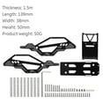 thumbnail image 3 of Bsvklp Piezas Marco Chasis Metal CNC Kits Carcasa Carrocería Coche RC para 1/24 Axial SCX24 90081, 3 of 9