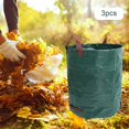 thumbnail image 1 of Bolsas de basura reutilizables Sharpla de jardín 132 galones 4 asas, 1 of 8