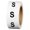 White S, variant on Paper Size Marking Stickers Roll for Clothing and Home Use, Durable Labels for Organizing Wardrobe and Retail Stores, Easy Peel and Stick, White M