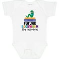 thumbnail image 3 of Inktastic Future Bookworm Like My Mommy Boys or Girls Baby Bodysuit, 3 of 5
