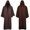 Brun, variante sur LSLJS Robe à Capuche pour Femmes Adultes à Manches Longues Uniforme Cloak, Cape