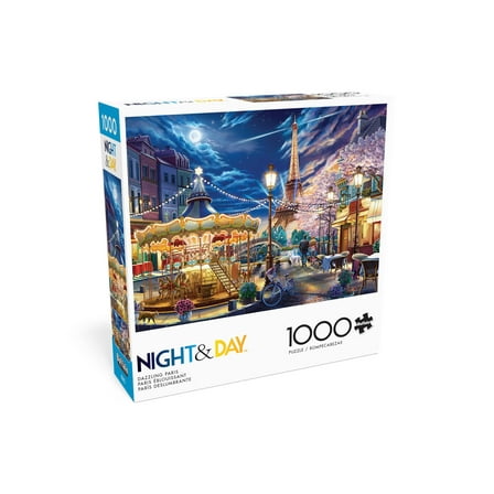 Buffalo Games 1000-Piece Dazzling Paris Interlocking Jigsaw Puzzle for Adults Ages 14 