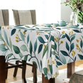 thumbnail image 5 of Yayeee Tablecloths 60" x 60" Rectangle Wrinkle Resistant Party Table Cover, Darker Leafy Pattern, 5 of 8