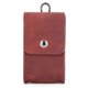 thumbnail image 1 of Cubierta protectora antiarañazos, funda protectora de piel PU para auriculares de superficie, rojo Feliz Sencillez, 1 of 1