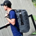 thumbnail image 2 of Bolso de hombro de lona para hombre Sunnimix bolso de viaje Mochila de camping de lona, 2 of 8