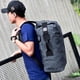 thumbnail image 2 of Mochila de lona para exteriores, unisex, para viajes, senderismo, hombro, bolso de mano Black L, 2 of 9