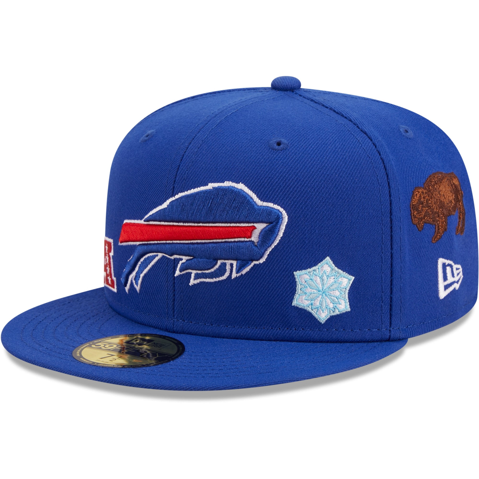 Men's New Era Black Buffalo Bills Logo 