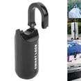 thumbnail image 4 of Portable Fingerprint Padlock, Keyless Fingerprint Lock, Security Mini Smart Lock, USB Rechargeable Digital Padlock, Suitable for Gym, Sports, Bike, School, Fence and Storage, 4 of 7