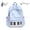 Blue, variant on Piano Backpack for Women – Cute Y2k Music Backpack Polka Dot Backpack Polka Dot Nylon Daypack for Travel & Work, Lightweight Daily Carry