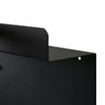 thumbnail image 6 of Kate and Laurel Mezzo Magnetic Metal Wall Organizer with Hooks, 15 x 24, Black, Wall Organization, 6 of 10